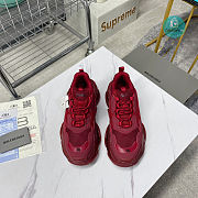 Balenciaga 19SS Triples Sneaker Red - 5