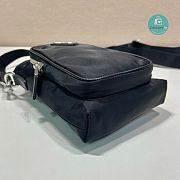 Prada Black Re-Nylon Smartphone Case 13x18cm  - 4