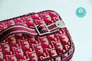 Dior Vanity Bag Velvet Oblique 25x15x14cm  - 4