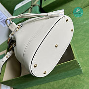 Gucci Diana Mini Bucket Bag In White 19x30.5x6 cm - 6