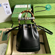 Gucci Diana Mini Bucket Bag In Black 19x30.5x6 cm - 6
