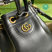 Gucci Diana Mini Bucket Bag In Black 19x30.5x6 cm - 5