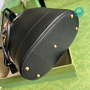 Gucci Diana Mini Bucket Bag In Black 19x30.5x6 cm - 3