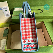Gucci Children's Top-handle Bag With Cat Print 28.5x25x11cm - 6