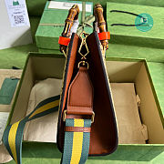 Gucci Diana Small Tote Bag Raffia 27x24x11cm - 3