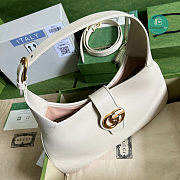 Gucci Aphrodite Medium Shoulder Bag In White 39x38x2 cm - 6