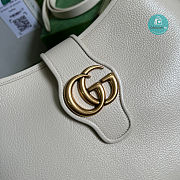 Gucci Aphrodite Medium Shoulder Bag In White 39x38x2 cm - 3