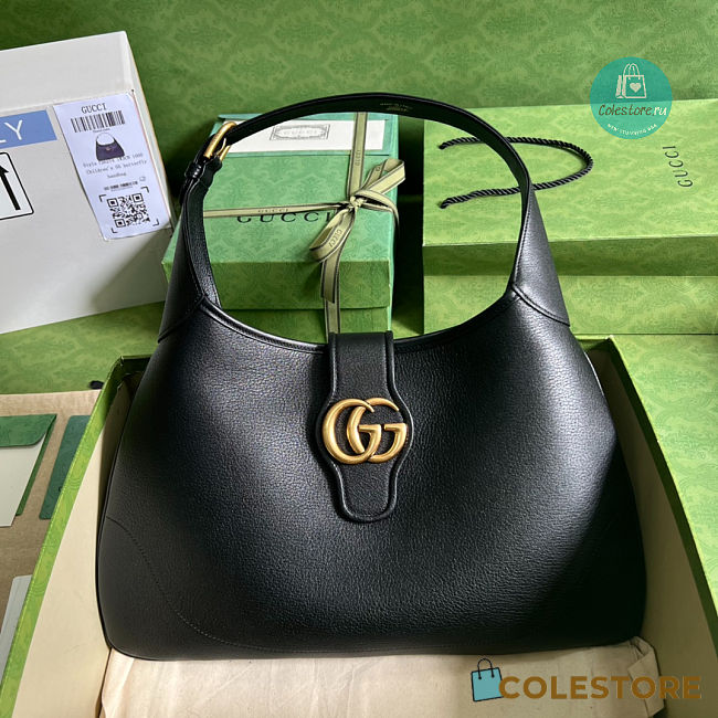 Gucci Aphrodite Medium Shoulder Bag In Black 39x38x2 cm - 1