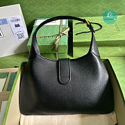 Gucci Aphrodite Medium Shoulder Bag In Black 39x38x2 cm - 5