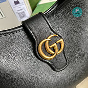 Gucci Aphrodite Medium Shoulder Bag In Black 39x38x2 cm - 4