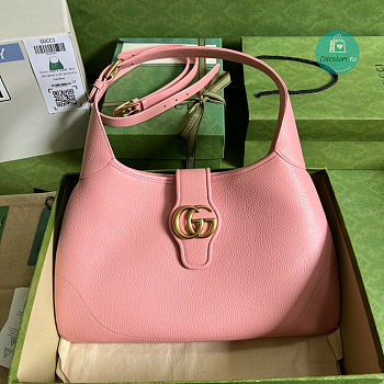 Gucci Aphrodite Medium Shoulder Bag In Pink 39x38x2 cm