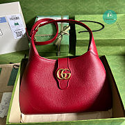 Gucci Aphrodite Medium Shoulder Bag In Red 39x38x2 cm - 1