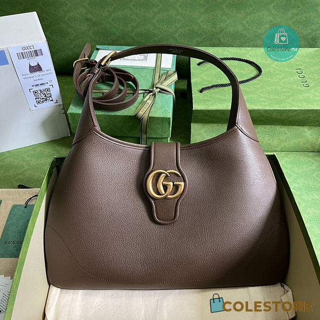 Gucci Aphrodite Medium Shoulder Bag In Brown 39x38x2 cm - 1