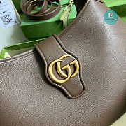 Gucci Aphrodite Medium Shoulder Bag In Brown 39x38x2 cm - 6