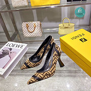Fendi Heels In Brown  - 2