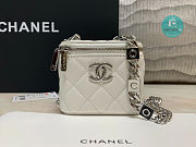 Chanel 22S CoCo Mini Vanity White Enamel Buckle 12 cm - 3