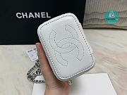 Chanel 22S CoCo Mini Vanity White Enamel Buckle 12 cm - 4