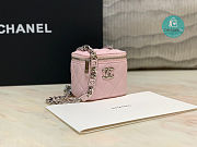 Chanel 22S CoCo Mini Vanity Pink Enamel Buckle 12 cm - 2