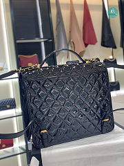 Chanel Large Backpack in Patent Calfskin 31.5x31x9cm - 3