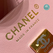 Chanel 22S Mini Bucket Bag In Light Pink Caviar 16x15x10cm - 2