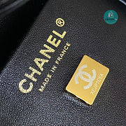 Chanel 22S Mini Bucket Bag In Light Black Caviar 16x15x10cm - 6