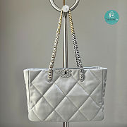 Chanel 19 Tote Horizontal Gray 33x24x10.5cm - 1