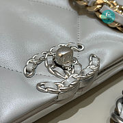 Chanel 19 Tote Horizontal Gray 33x24x10.5cm - 6
