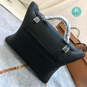 Hermes Togo 24/24 In Black 29x27x14cm - 4