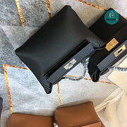 Hermes Togo 24/24 In Black 29x27x14cm - 3