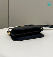 Fendi Touch Black leather bag 26.5x10x19cm - 3