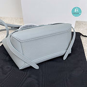 CELINE Micro Belt Bag in Grained Calfskin in Mineral 24x2013.5cm  - 4