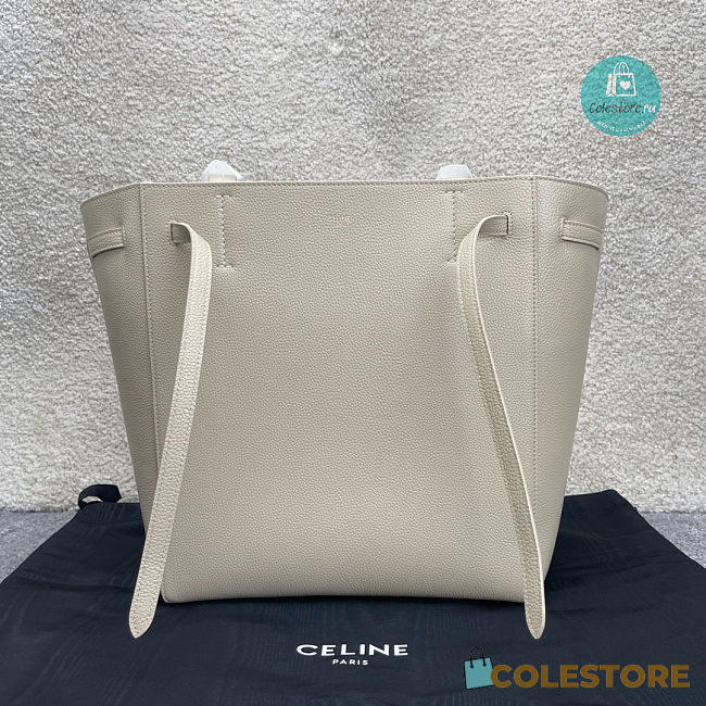 Celine Cabas Phantom in soft grained calfskin 27 X 31 X 17cm - 1