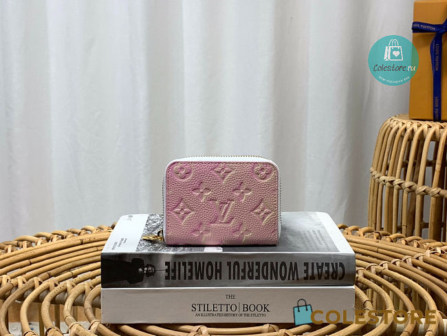 Louis Vuitton ZIPPY COIN PURSE In Pink 11 x 8.5 x 2 cm - 1