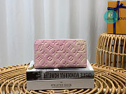 Louis Vuitton Summer Stardust Zippy Wallet Pink 19.5 x 10.5 x 2.5 cm - 1