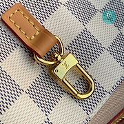 Louis Vuitton Hippo MM Tote Bag Shoulder Bag Damier Azur 31 x 28 x 15 cm - 4