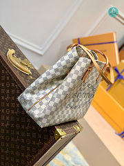 Louis Vuitton Hippo MM Tote Bag Shoulder Bag Damier Azur 31 x 28 x 15 cm - 3