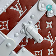 Louis Vuitton Petite Malle Monogram embossed Lambskin 20x12.5x6cm - 2