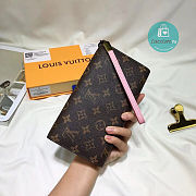 Louis Vuitton Women's Clutch Wallet Monogram 21x11x3 cm. - 4