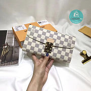 Louis Vuitton Long Wallet Clutch Coin Purse Classic 22x10x3.5 cm - 3