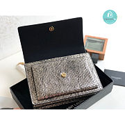 YSL SUNSET Medium Snakeskin pattern Bag  22x16x9cm - 4