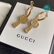 Gucci Crystal Diamond key Gucci Earrings - 3