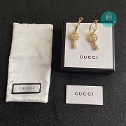 Gucci Crystal Diamond key Gucci Earrings - 5
