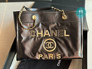 Chanel Shopping Bag Black 33x14.5x24cm - 6