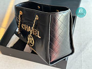 Chanel Shopping Bag Black 33x14.5x24cm - 4
