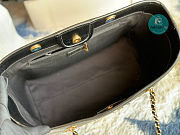 Chanel Shopping Bag Black 33x14.5x24cm - 3