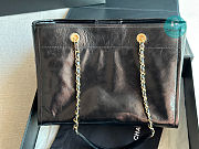 Chanel Shopping Bag Black 33x14.5x24cm - 2