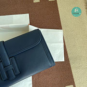 Hermes Pochette Jige Elan 29 Swift Clutch Black - 5