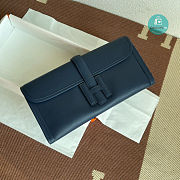 Hermes Pochette Jige Elan 29 Swift Clutch Black - 4