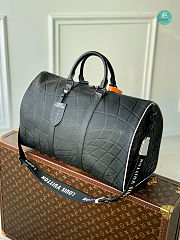 Louis Vuitton Keepall Bandoulière 50 Taurillon 50x29x23cm - 3