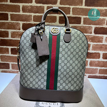 Gucci Savoy Small Bowling Tote In Beige 39x43.5x21cm